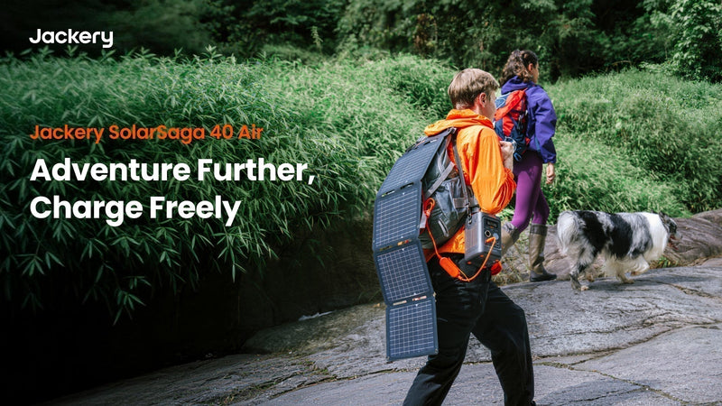 jackery introduceert de solarsaga 40 air