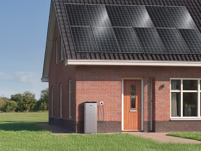 thuisbatterij met AC-koppeling