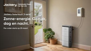 ackery start pre-orders voor SolarVault 3-serie thuisbatterijen in Nederland