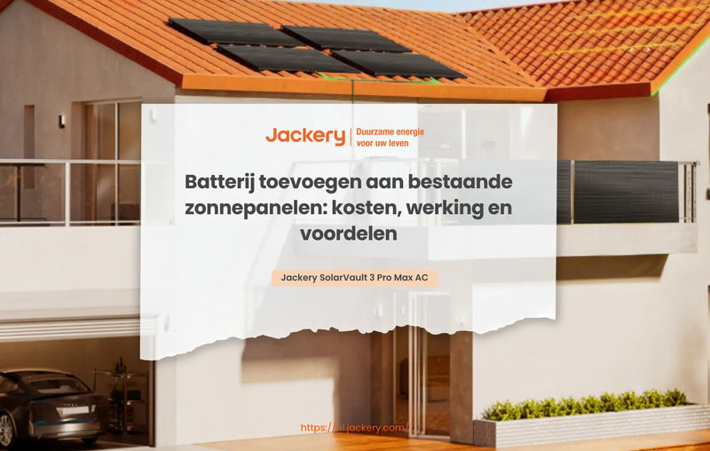 batterij toevoegen aan bestaande zonnepanelen