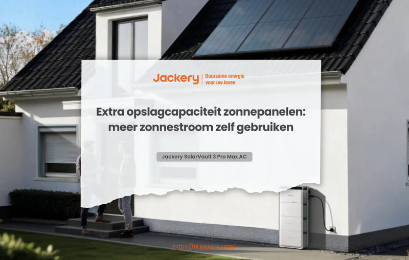extra opslagcapaciteit zonnepanelen