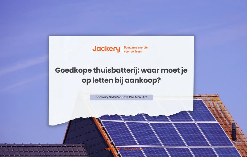 goedkope thuisbatterij