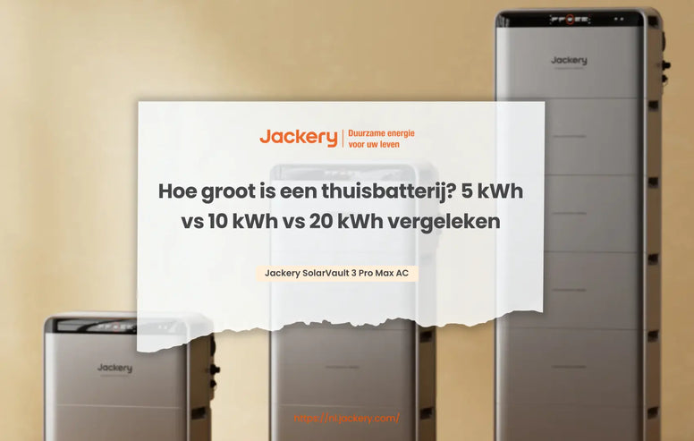 hoe groot is een thuisbatterij