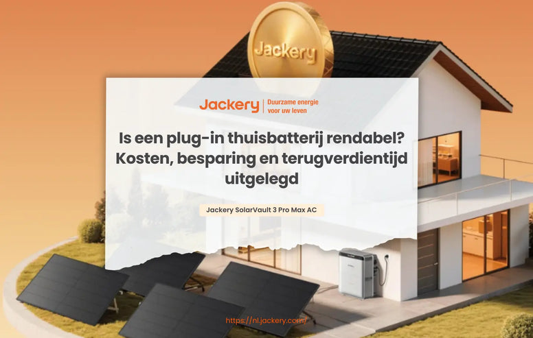 is een plug in thuisbatterij rendabel​