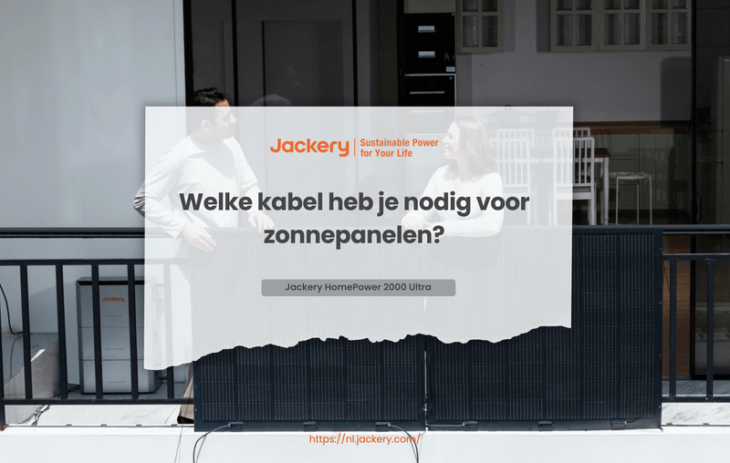 kabel voor zonnepanelen
