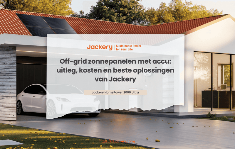 off grid zonnepanelen met accu