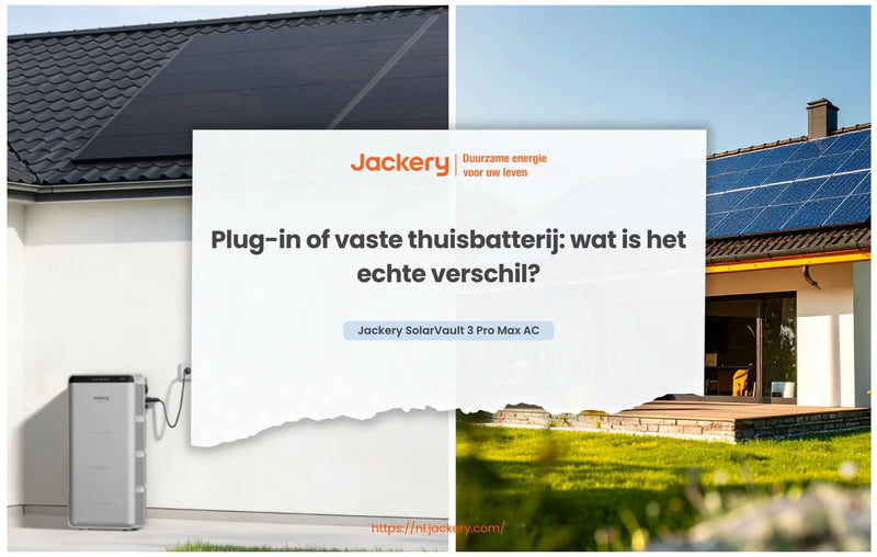 plug-in of vaste thuisbatterij