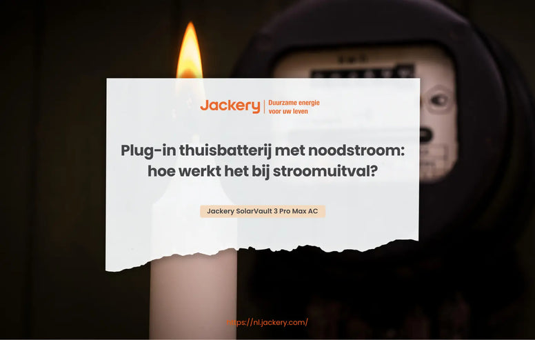 plug in thuisbatterij met noodstroom