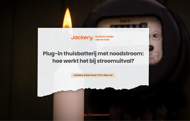 plug in thuisbatterij met noodstroom