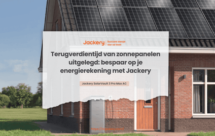 terugverdientijd zonnepanelen