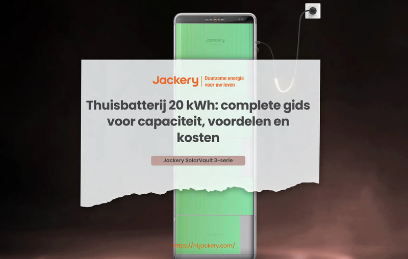 thuisbatterij 20 kwh