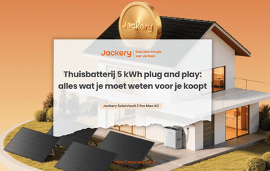 thuisbatterij 5 kwh plug and play