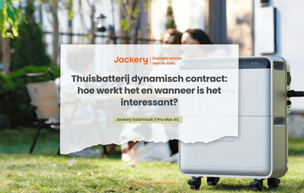 thuisbatterij dynamisch contract