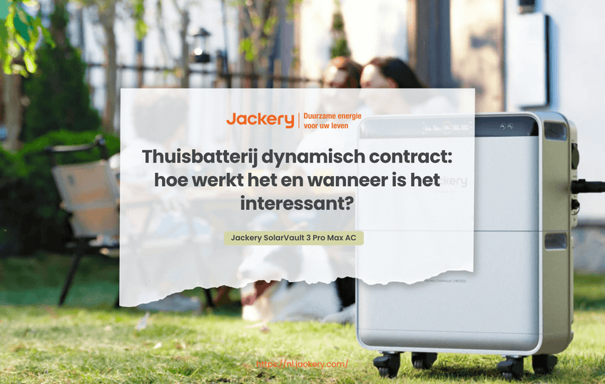 thuisbatterij dynamisch contract
