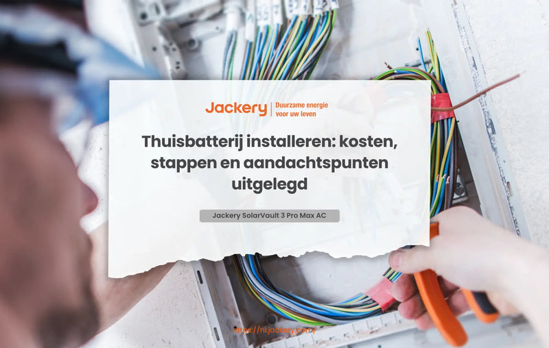 thuisbatterij installeren