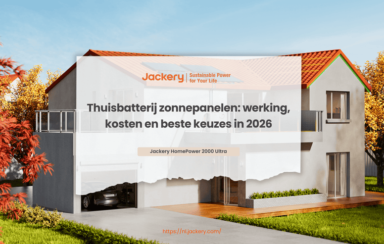 thuisbatterij zonnepanelen
