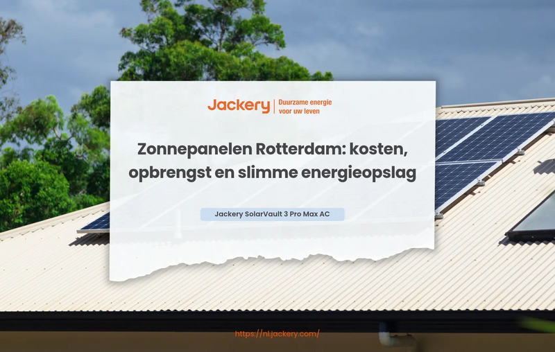 Zonnepanelen Rotterdam: kosten, opbrengst en slimme energieopslag