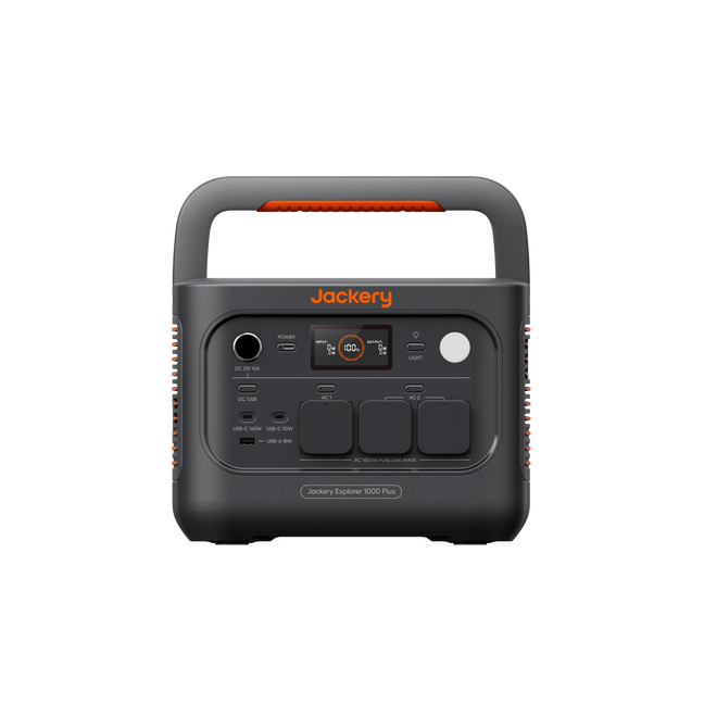 Jackery Solar Generator 1000 Plus v2 draagbaar energiestation met zonnepaneel