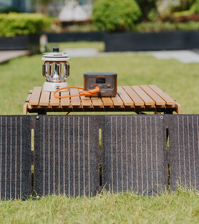 Opladen met zonne-energie (100 W): 2 uur
