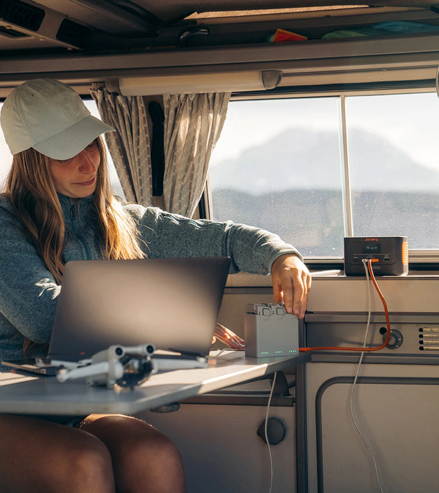 Opladen via de auto: 2,5 uur