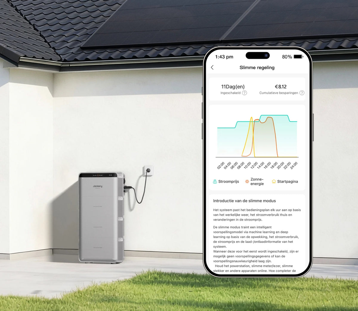 Jackery SolarVault 3 Pro Max AC Intuïtieve app-bediening