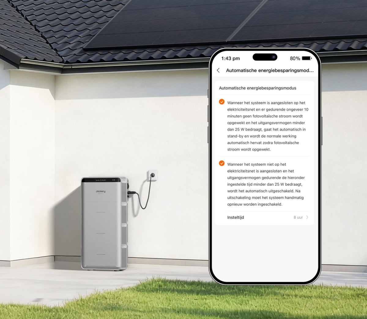 Jackery SolarVault 3 Pro Max AC Intuïtieve app-bediening