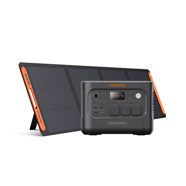 Jackery Solar Generator 2000 Plus v2 energiestation met zonnepaneel