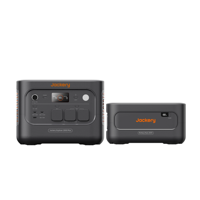 Jackery Solar Generator 2000 Plus v2 energiestation met zonnepaneel