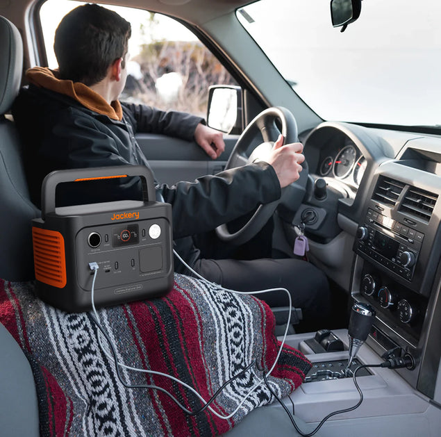 Opladen via de auto: 5 uur