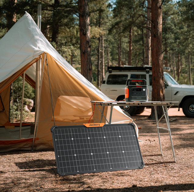 Opladen met zonne-energie (80 W): 5 uur