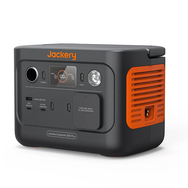 Jackery Solar Generator 300 Plus draagbaar energiestation met zonnepaneel