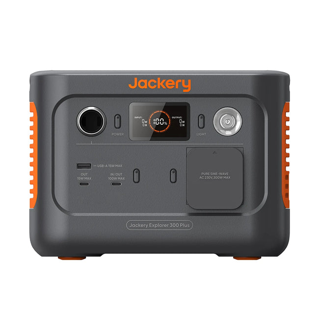 Jackery Solar Generator 300 Plus draagbaar energiestation met zonnepaneel