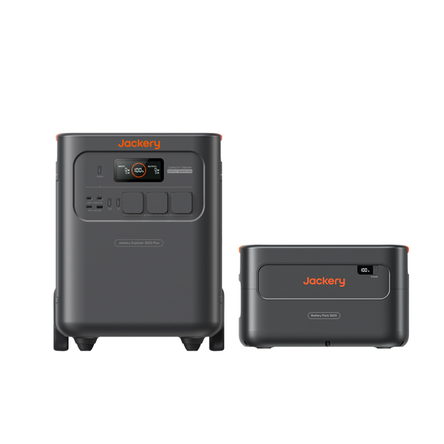 Jackery Solar Generator 3600 Plus draagbaar energiestation met zonnepaneel
