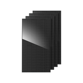 Tweezijdige zonnepanelenset