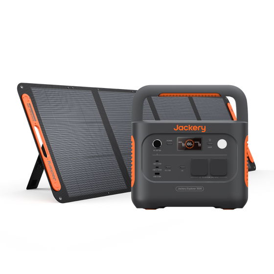 Jackery Solar Generator 1000 v2 draagbaar energiestation met zonnepaneel