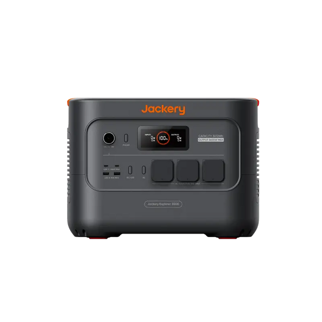 Jackery Solar Generator 3000 v2 draagbaar energiestation met zonnepaneel