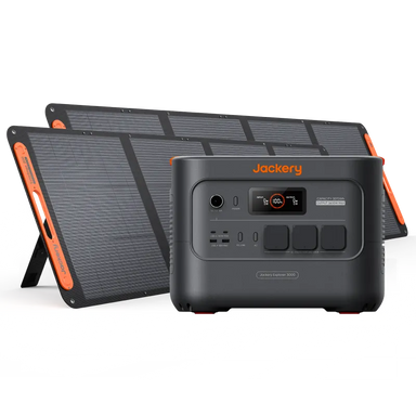 Jackery Solar Generator 3000 v2 draagbaar energiestation met zonnepaneel