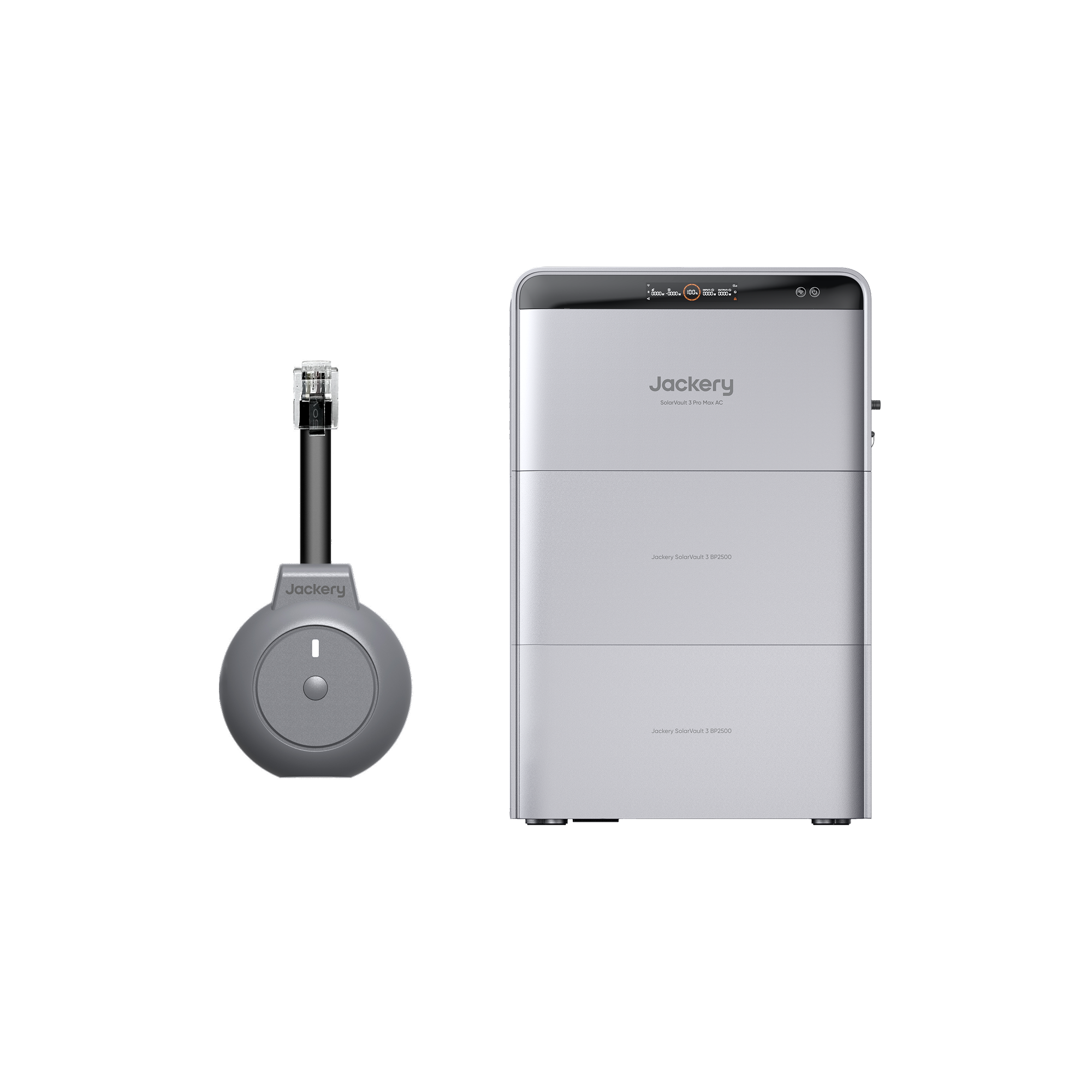 Jackery SolarVault 3 Pro Max AC + P1 uitlezer