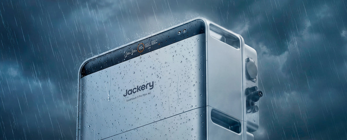 Jackery SolarVault 3 Pro Max AC IP65 Water- en stofbestendig