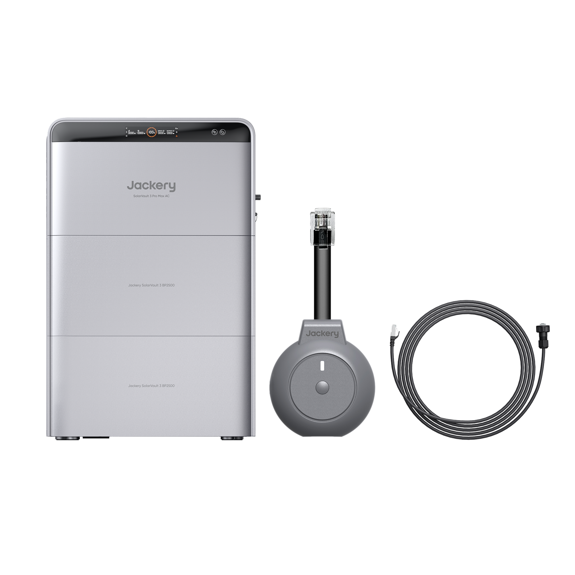 Jackery SolarVault 3 Pro Max AC + P1 uitlezer