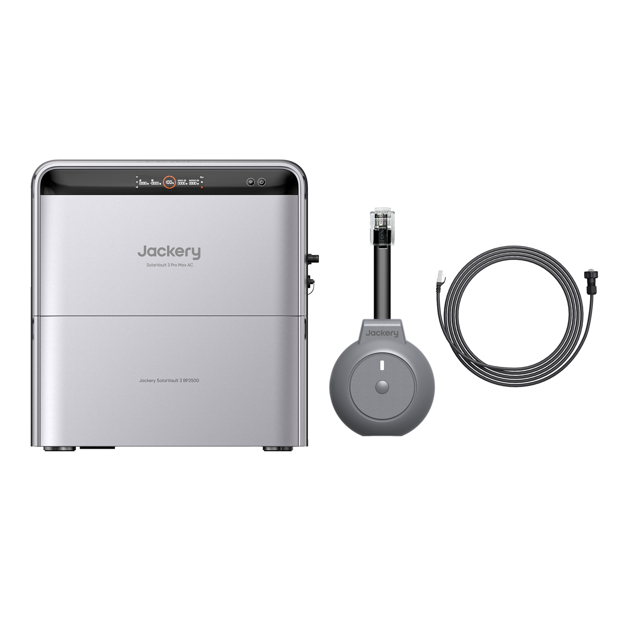 Jackery SolarVault 3 Pro Max AC + P1 uitlezer