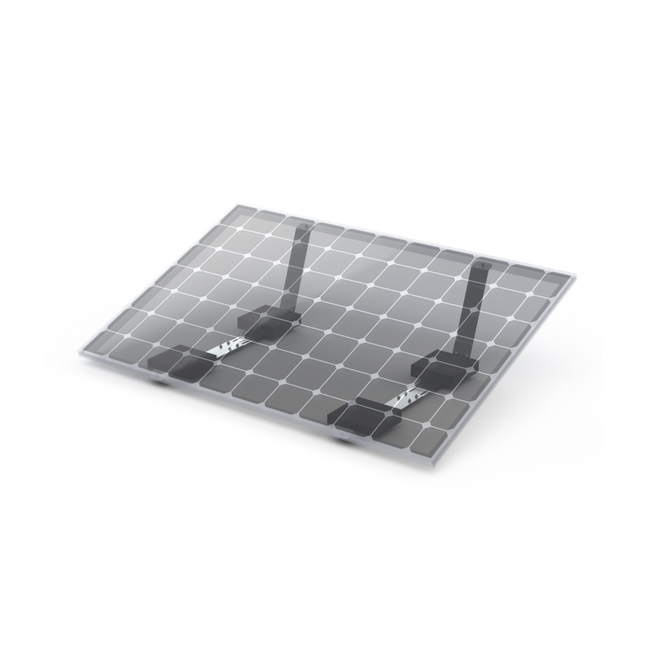 Montagebeugel voor plat dak & tuin voor 1 zonnepaneel