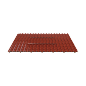 Montagebeugel voor schuin dak voor 2 zonnepanelen