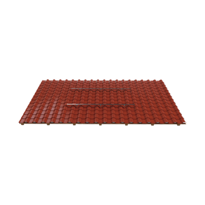 Montagebeugel voor schuin dak voor 2 zonnepanelen