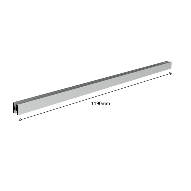 Montagebeugel voor schuin dak voor 2 zonnepanelen