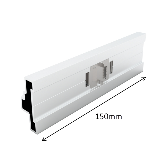 Montagebeugel voor schuin dak voor 2 zonnepanelen