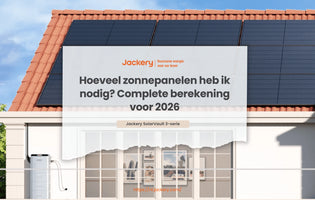 Hoeveel zonnepanelen heb ik nodig