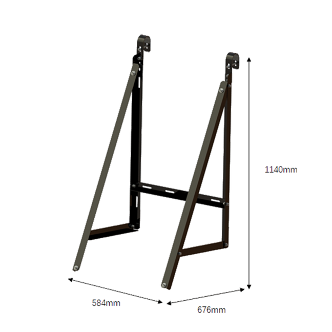 Jackery Montageset voor 4 lichtgewicht zonnepanelen