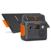 Jackery Solar Generator 300 Plus draagbaar energiestation met zonnepaneel